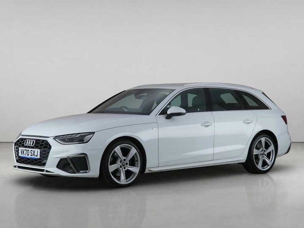 Audi A4 Avant 2.0 Tdi 30 S Line S Tronic Euro 6 Ss White #2