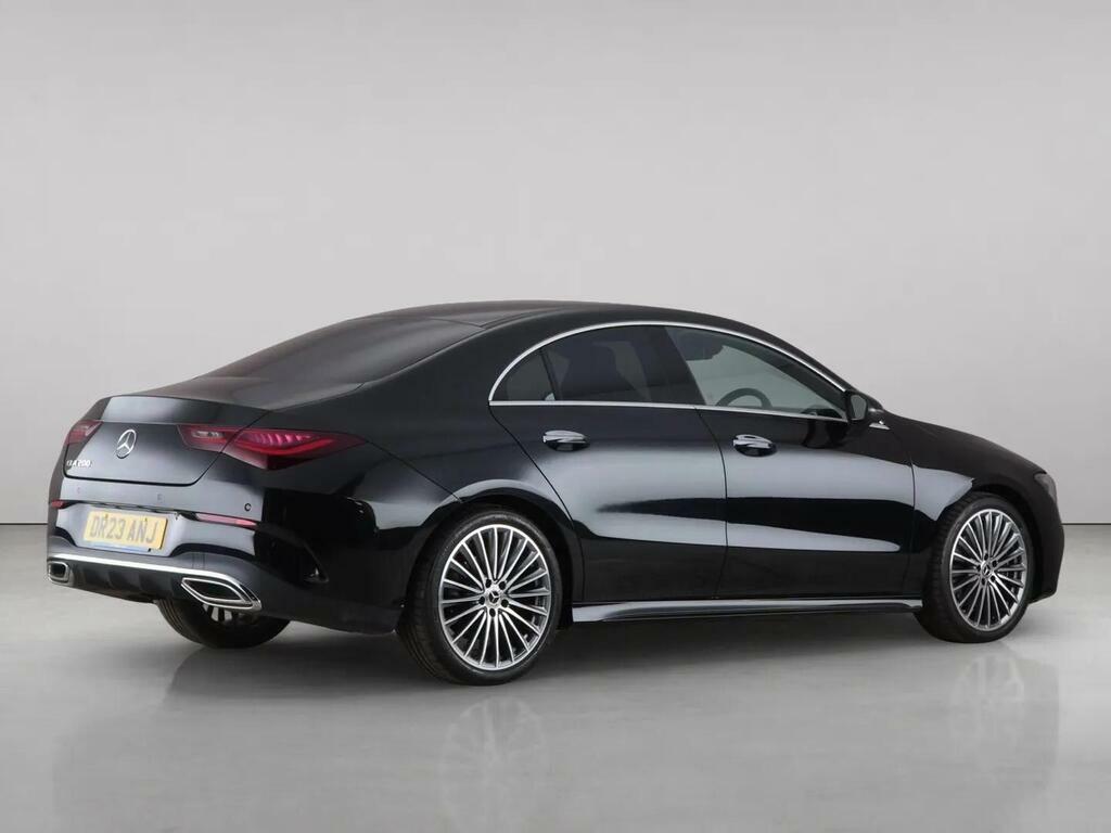 Mercedes-Benz CLA Class 1.3 Cla200h Mhev Amg Line Premium Coupe Petr Black #6