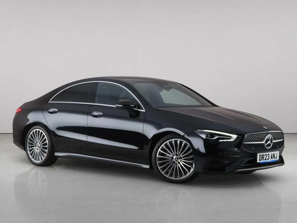 Mercedes-Benz CLA Class 1.3 Cla200h Mhev Amg Line Premium Coupe Petr Black