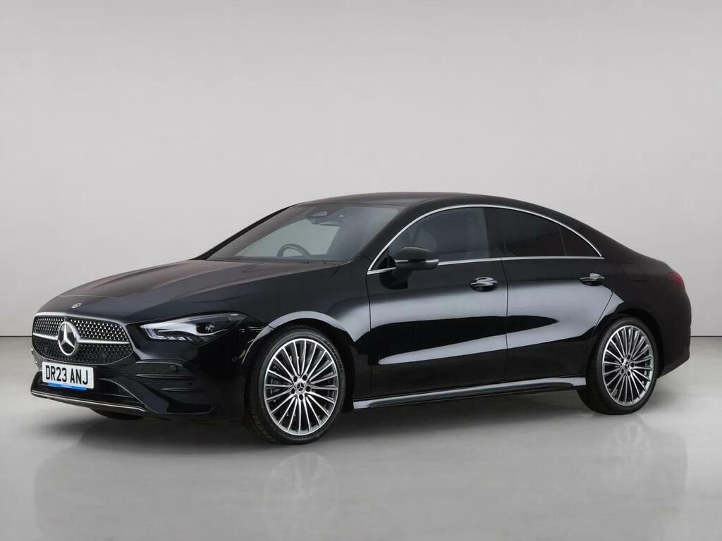 Mercedes-Benz CLA Class 1.3 Cla200h Mhev Amg Line Premium Coupe Petr Black #2