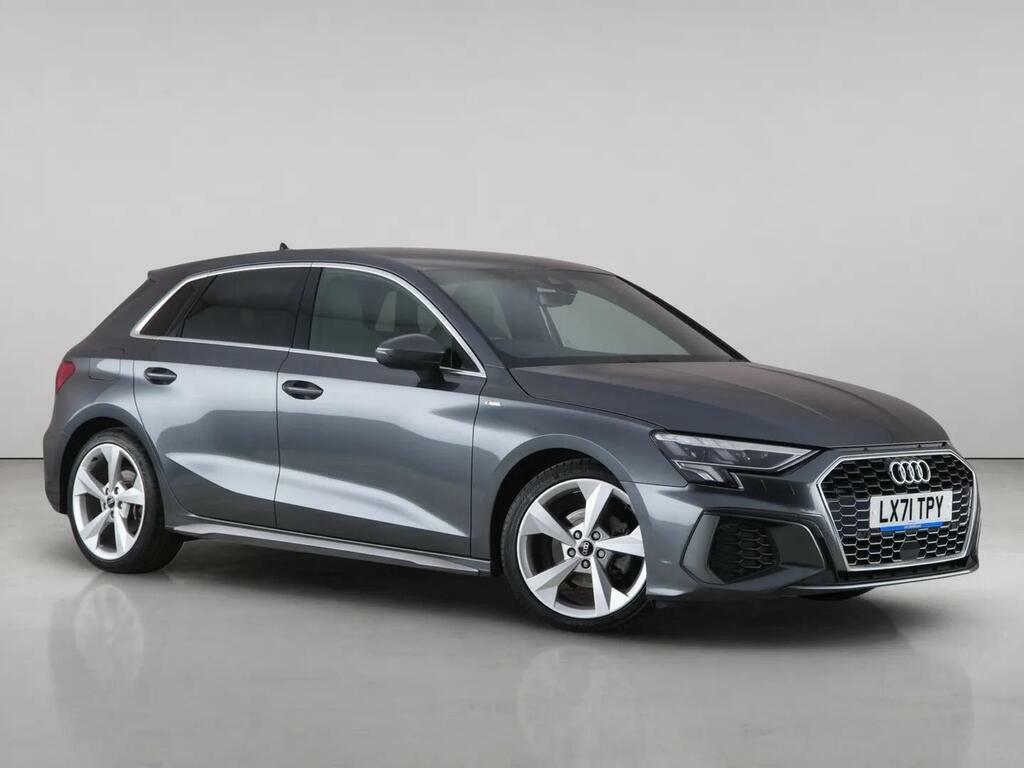 Audi A3 1.5 Tfsi 35 S Line Sportback S Tronic E Grey
