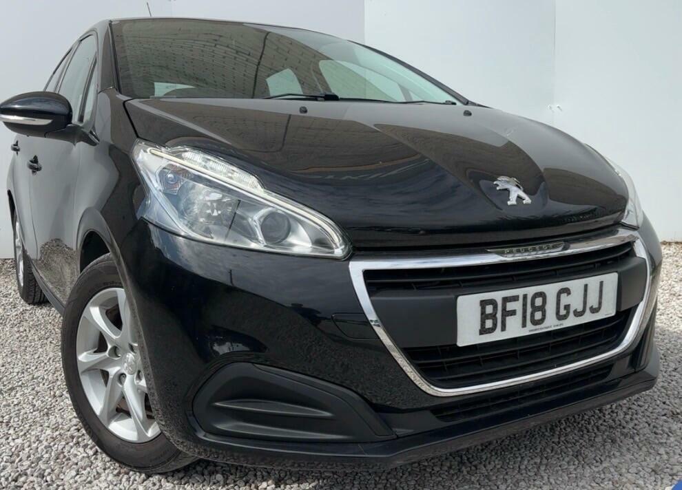 Peugeot 208 1.2 Puretech Active Euro 6 Ss Black
