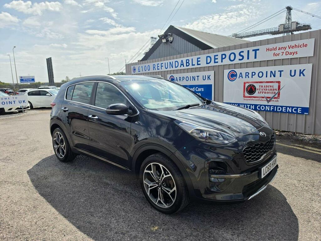Kia Sportage Suv 1.6 T-gdi Gt-line Euro 6 Ss 201969 Black
