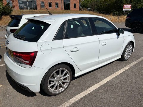 Audi A1 1.4 A1 Sportback KX65WDZ White #3