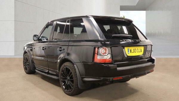 Land Rover Range Rover Sport Hse Black #4