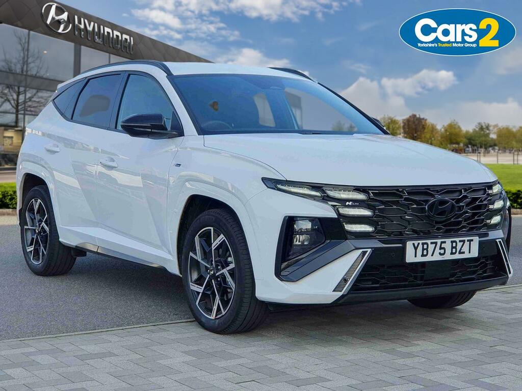 Hyundai Tucson 1.6 T-gdi N Line Suv Hybrid Euro 6 White