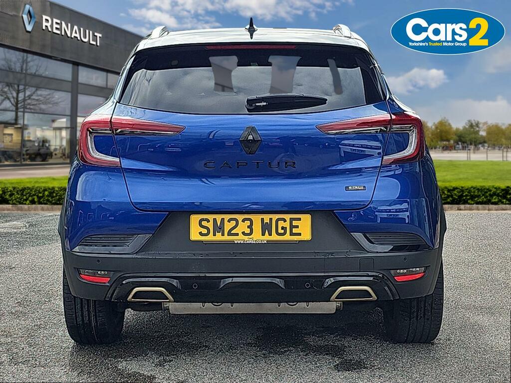 Renault Captur 1.6 E-tech 9.8Kwh E-tech Engineered Suv SM23WGE Blue #4