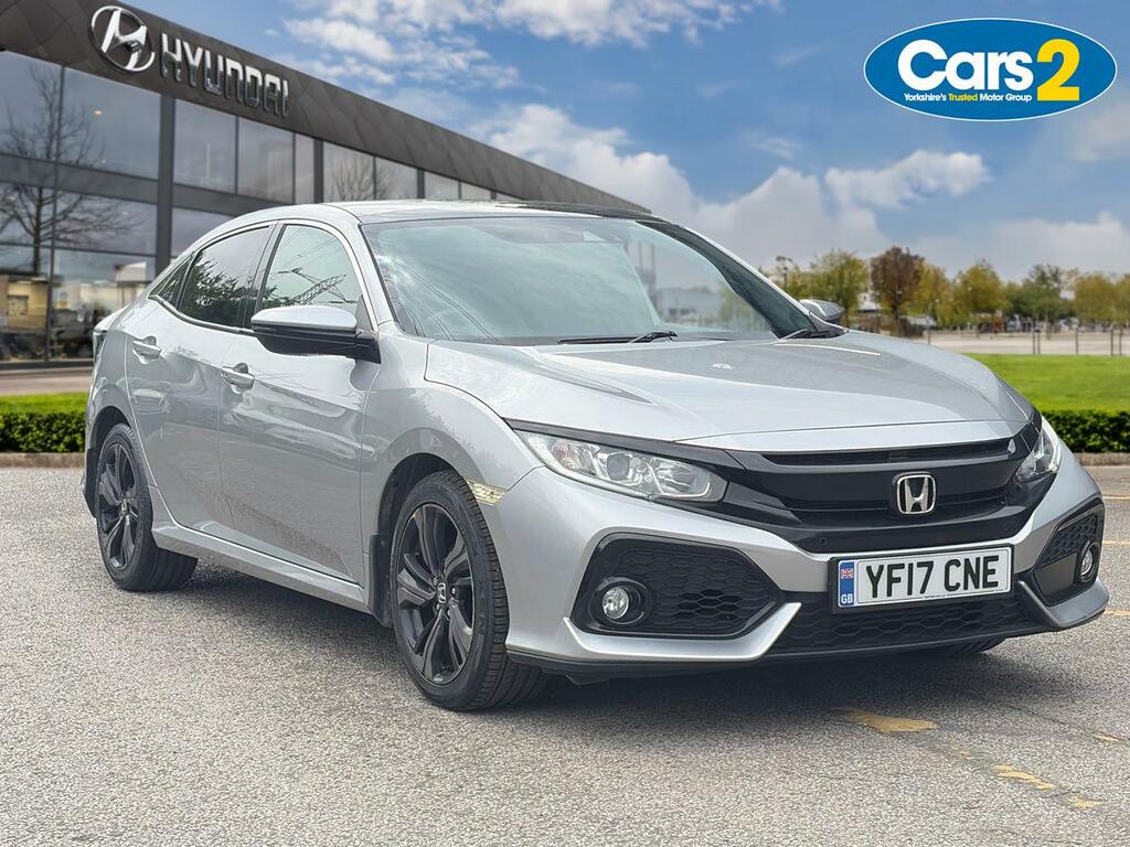 Honda Civic 1.0 Vtec Turbo Ex Hatchback Cvt Euro 6 Silver