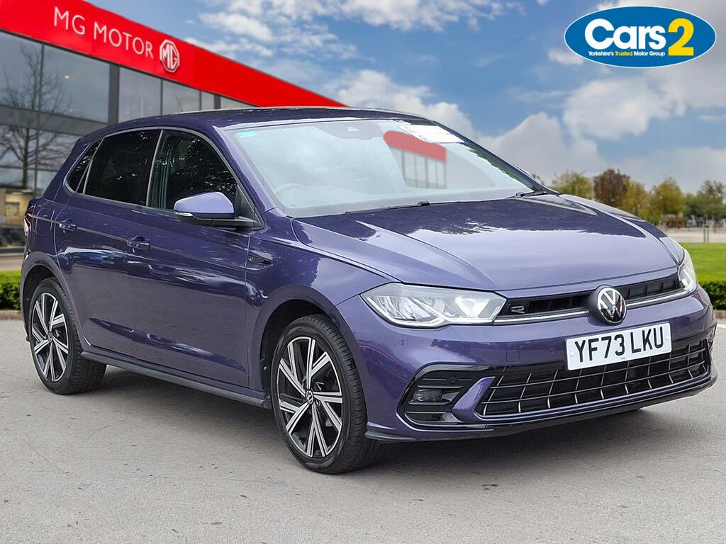 Volkswagen Polo 1.0 Tsi R-line Hatchback Euro 6 Purple