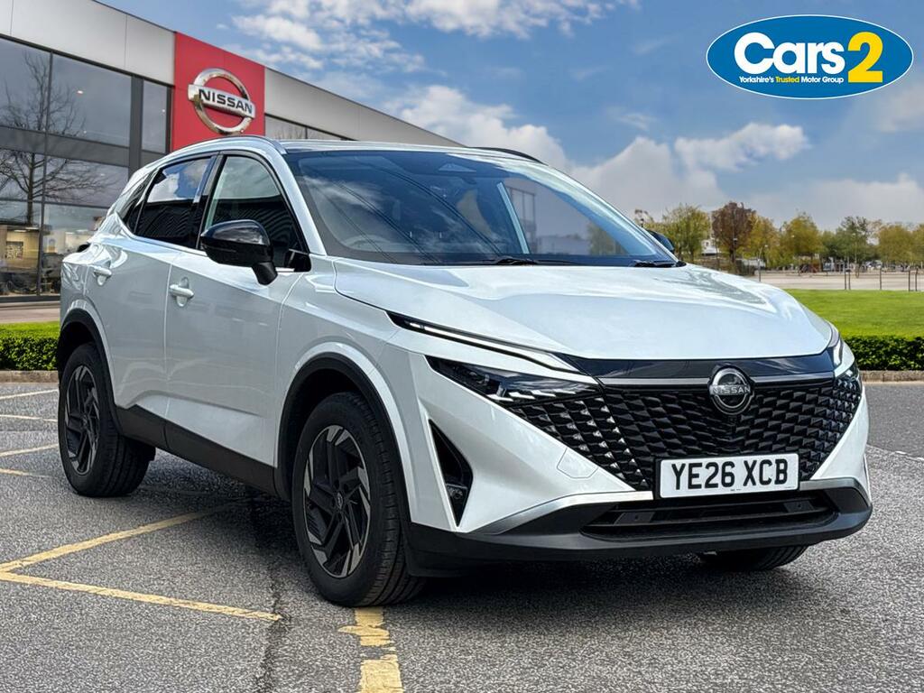 Nissan Qashqai 1.3 Dig-t Mhev N-connecta Suv Hybrid Ma White