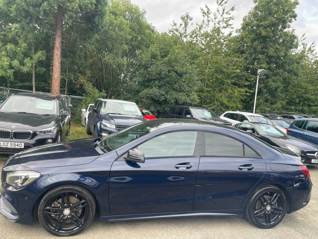 Mercedes-Benz CLA Class 2L Amg Line EU17XFS Blue #4