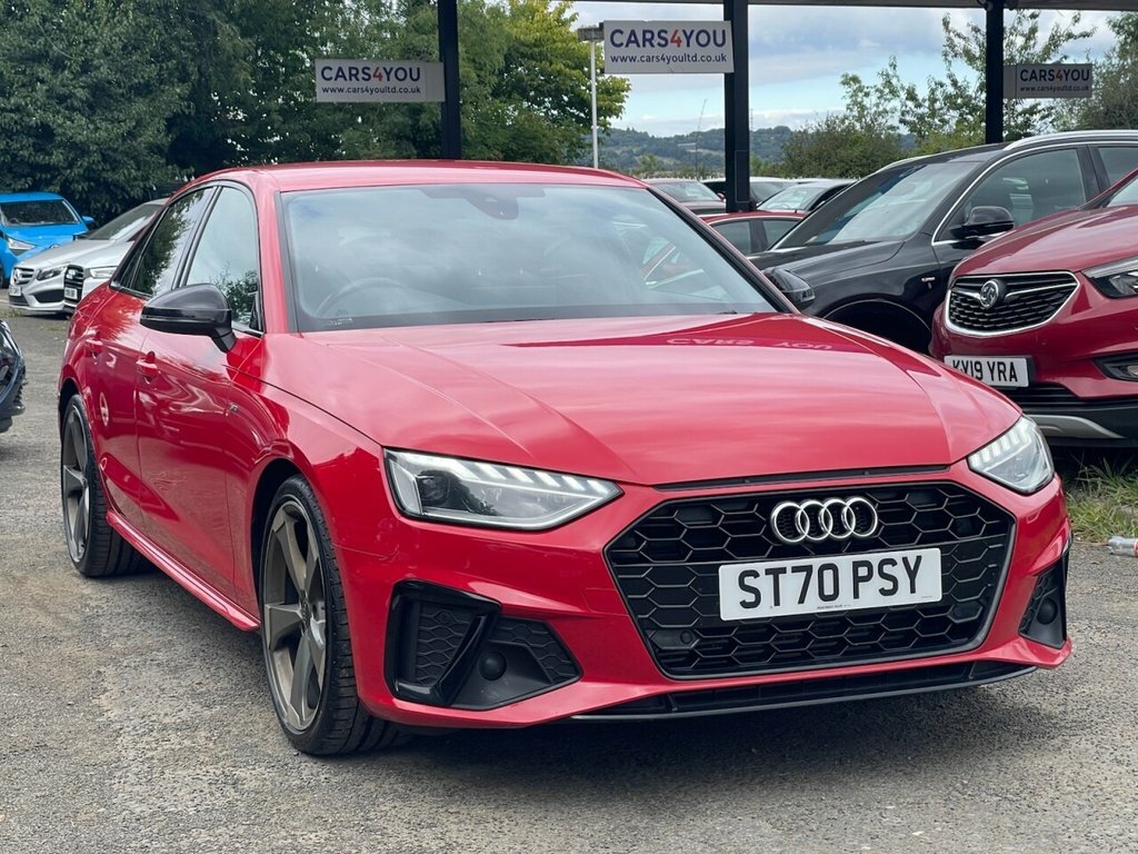 Audi A4 2L Black Edition Red