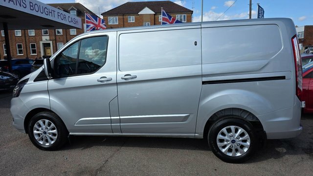 Ford Transit Custom 2.0 280 Ecoblue Limited L1 H1 Euro 6 Ss BC21GZZ Silver #4