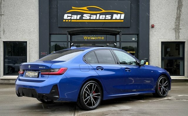 BMW 3 Series 2.0 320D Mht M Sport Saloon Hybrid Blue #3