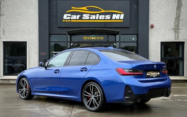 BMW 3 Series 2.0 320D Mht M Sport Saloon Hybrid Blue #4