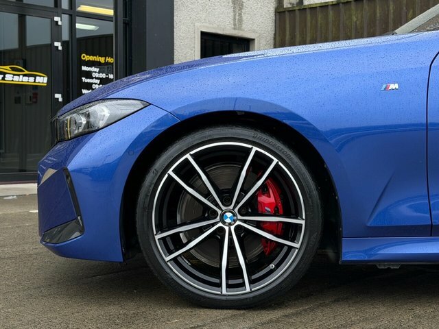 BMW 3 Series 2.0 320D Mht M Sport Saloon Hybrid Blue #6