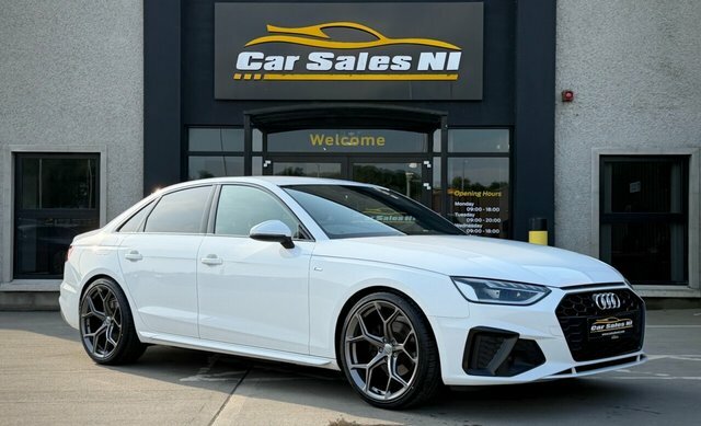 Audi A4 2.0 Tdi 35 S Line Saloon S Tronic Euro White