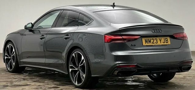 Audi A5 2.0 Tdi 35 Black Edition Sportback S Tr MM23YJB Grey #2