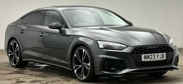Audi A5 2.0 Tdi 35 Black Edition Sportback S Tr Grey