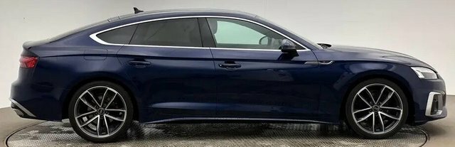 Audi A5 2.0 Tdi 35 S Line Sportback S Tronic Eu BV23UVJ Blue #4