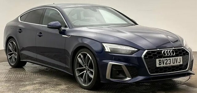 Audi A5 2.0 Tdi 35 S Line Sportback S Tronic Eu Blue