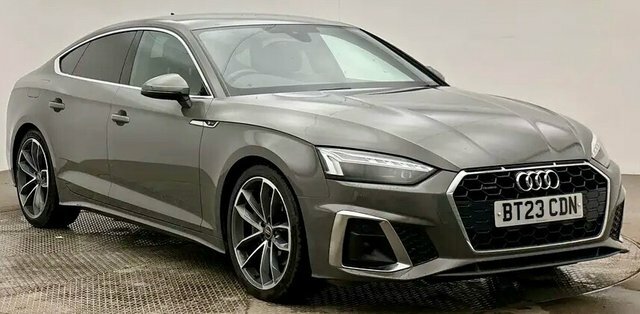 Audi A5 2.0 Tdi 40 S Line Sportback S Tronic Qu Grey