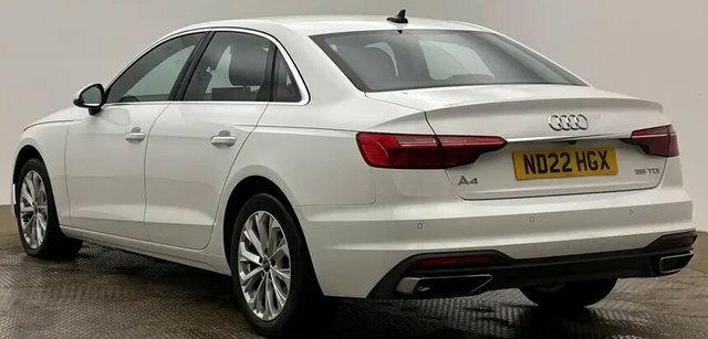 Audi A4 2.0 Tdi 35 Technik Saloon S Tronic Euro ND22HGX White #3