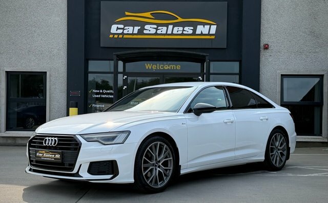 Audi A6 Saloon 2.0 Tdi 40 Black Edition Saloon S Troni NV20BCU White #2