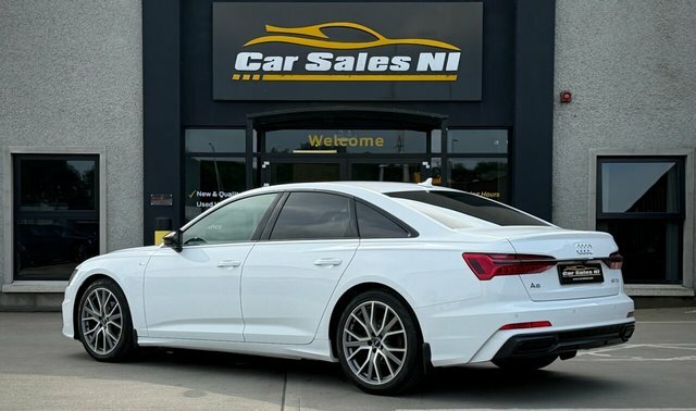 Audi A6 Saloon 2.0 Tdi 40 Black Edition Saloon S Troni NV20BCU White #5