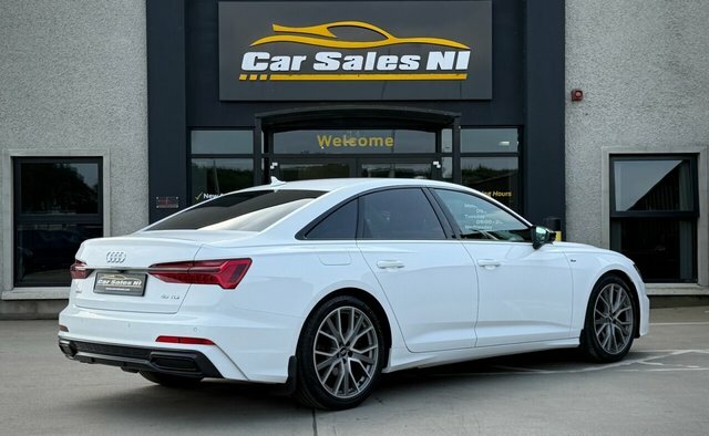 Audi A6 Saloon 2.0 Tdi 40 Black Edition Saloon S Troni NV20BCU White #4