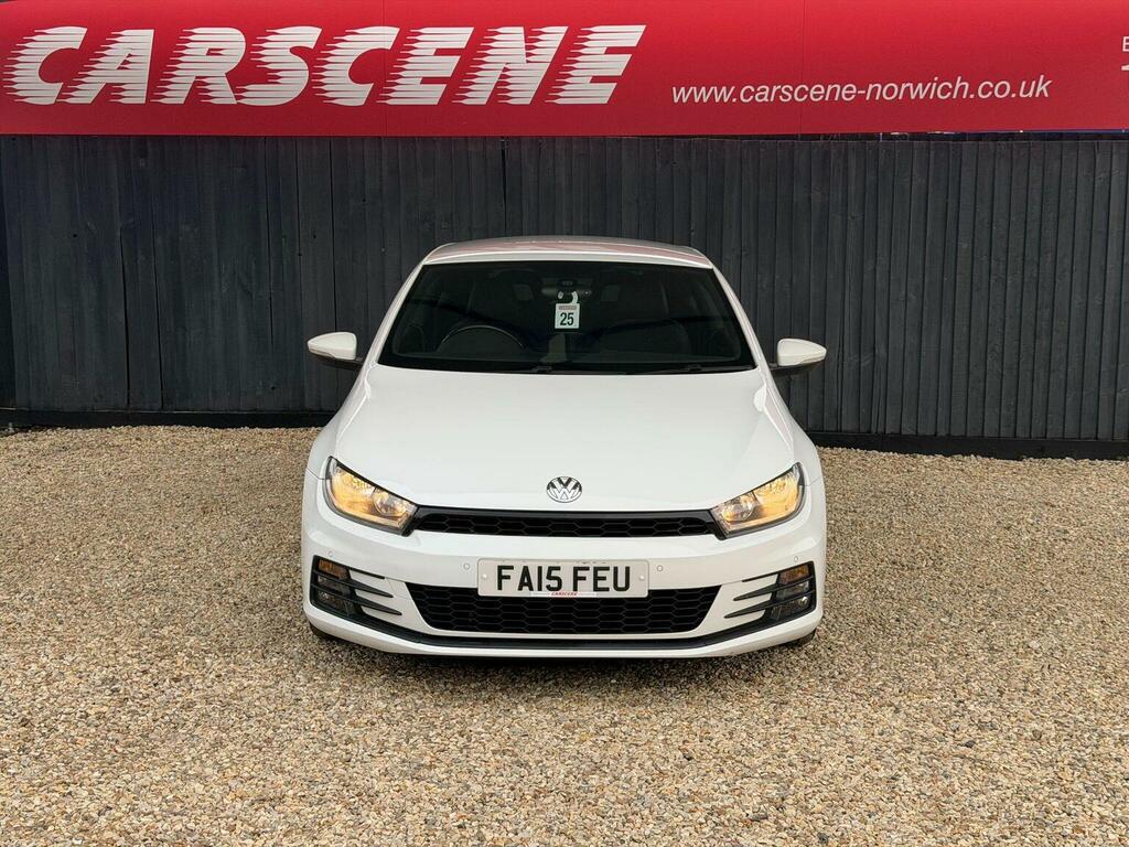 Volkswagen Scirocco 2.0 Tdi Bluemotion Tech Gt Euro 6 Ss White #2