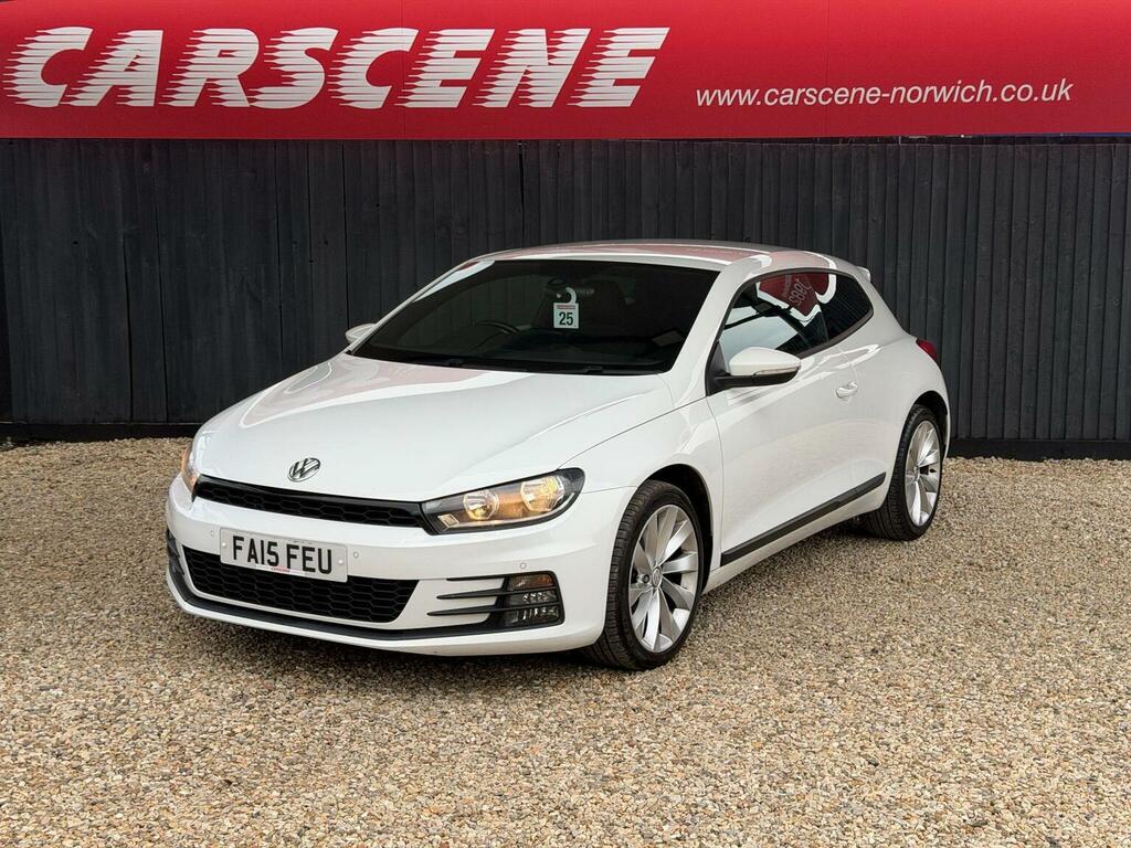 Volkswagen Scirocco 2.0 Tdi Bluemotion Tech Gt Euro 6 Ss White #3