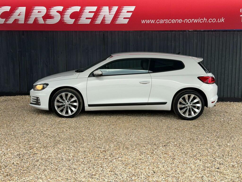 Volkswagen Scirocco 2.0 Tdi Bluemotion Tech Gt Euro 6 Ss White #4