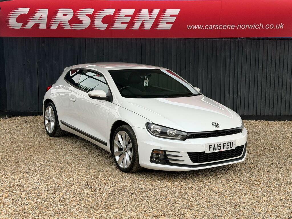 Volkswagen Scirocco 2.0 Tdi Bluemotion Tech Gt Euro 6 Ss White