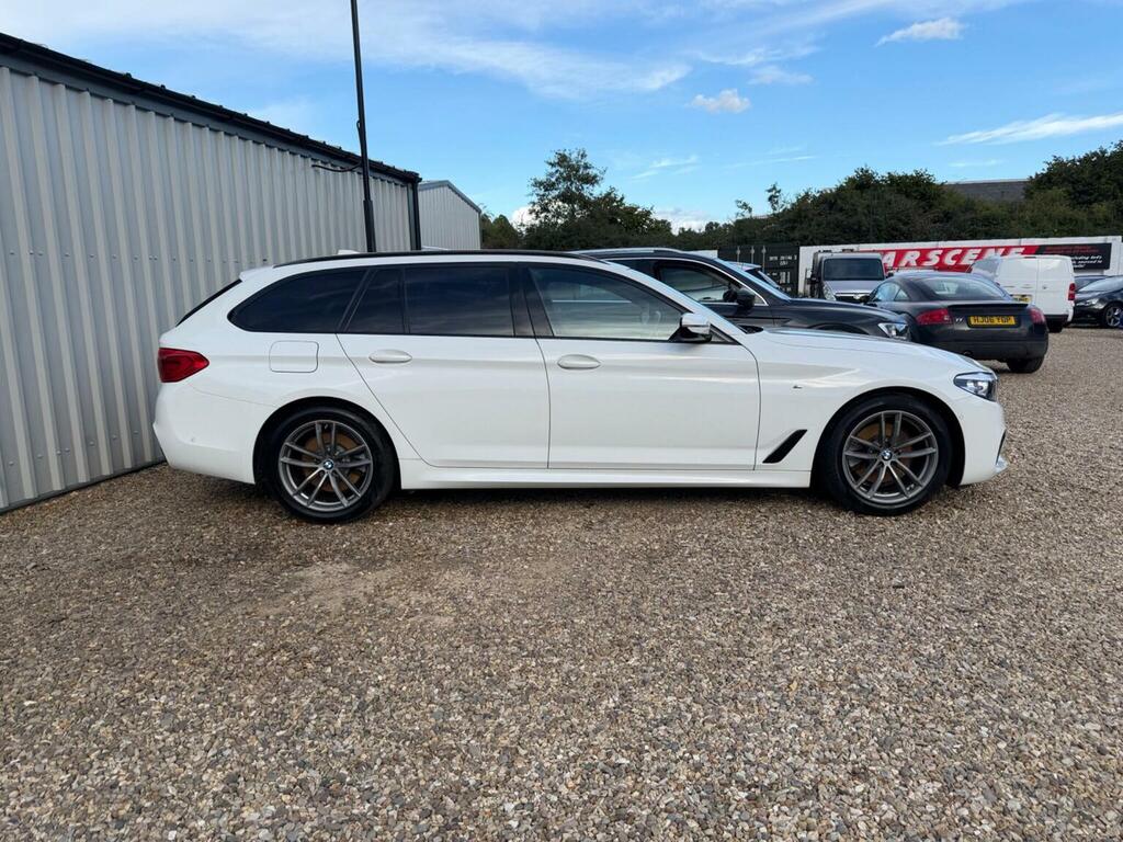BMW 5 Series Estate 2.0 520D M Sport Touring Euro 6 Ss White