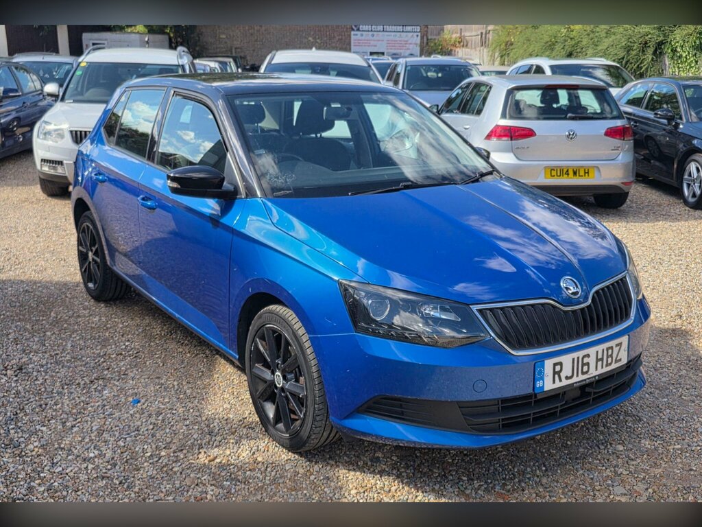 Skoda Fabia 1.2 Tsi Colour Edition Euro 6 Ss Blue