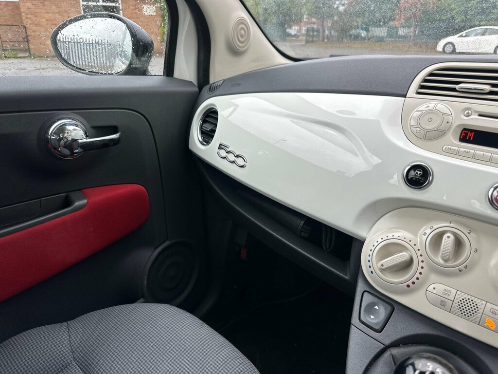 Fiat 500 Unknown White #9