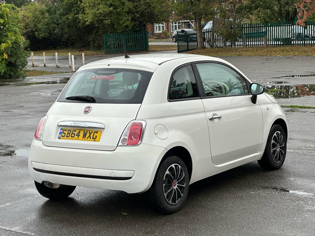 Fiat 500 Unknown White #8