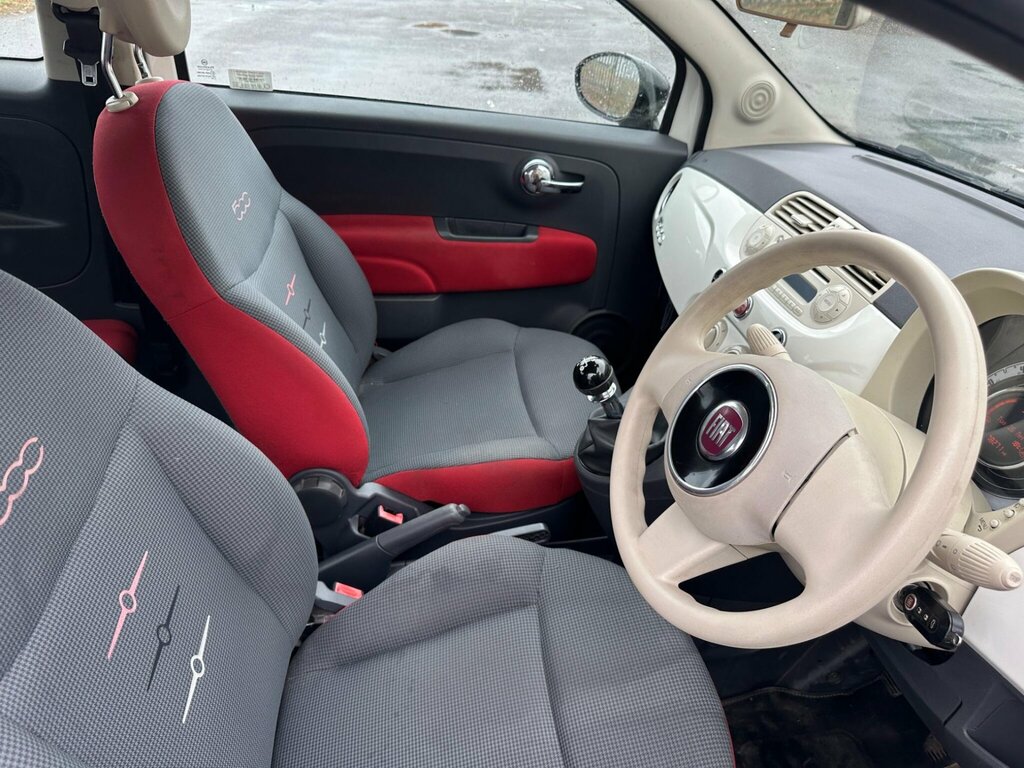 Fiat 500 Unknown White #17
