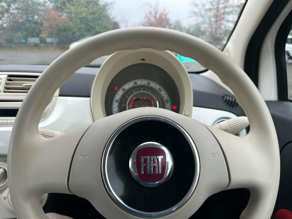 Fiat 500 Unknown White #28