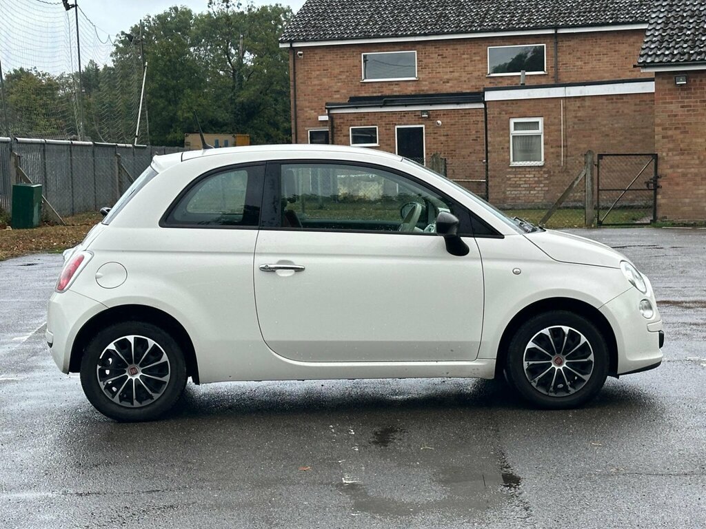Fiat 500 Unknown White #7