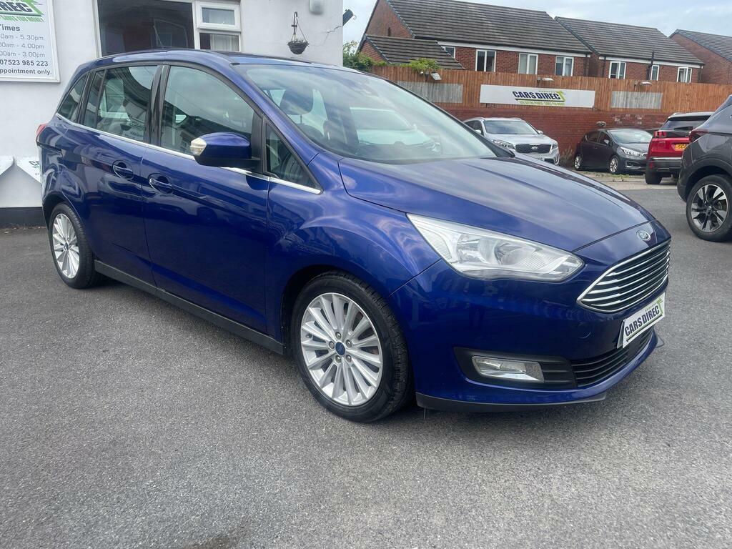 Ford Grand C-Max 1.5 Tdci Titanium Mpv Blue #3