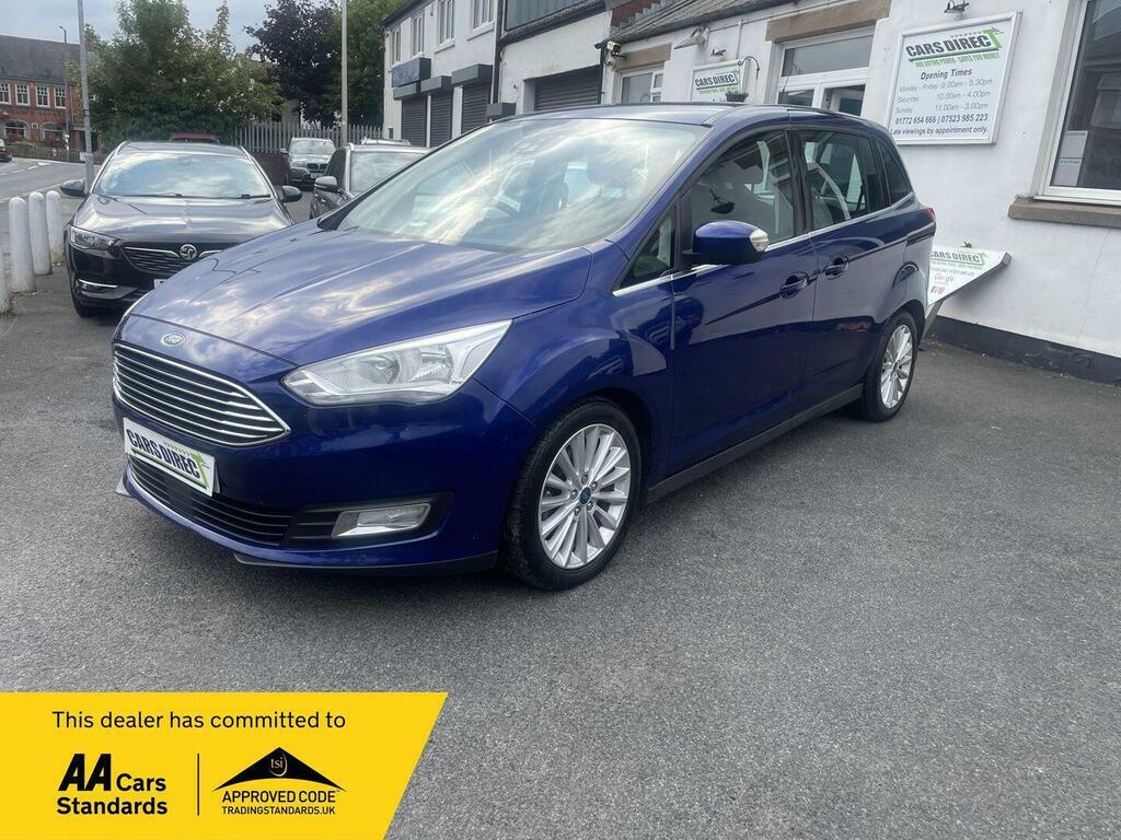 Ford Grand C-Max 1.5 Tdci Titanium Mpv Blue