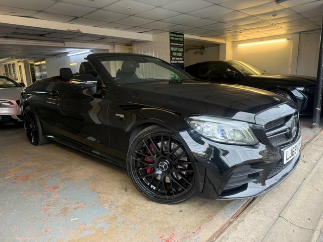 Mercedes-Benz C Class 3.0 C43 V6 Amg Premium Plus Cabriolet G-tronic Black