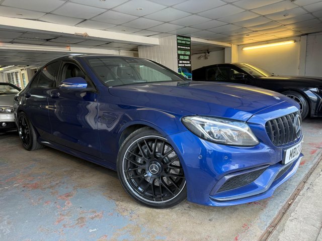 Mercedes-Benz C Class 4.0 C63 V8 Biturbo Amg Spds Mct Euro 6 S S Blue