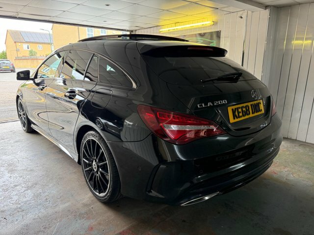 Mercedes-Benz CLA Class 1.6 Cla200 Amg Line Night Edition Plus Shooting Black #6