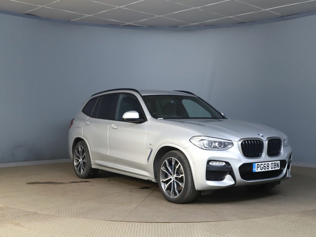 BMW X3 30D M Sport Suv Silver #6