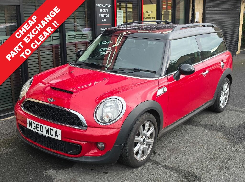 Mini Clubman Cooper S Estate Red