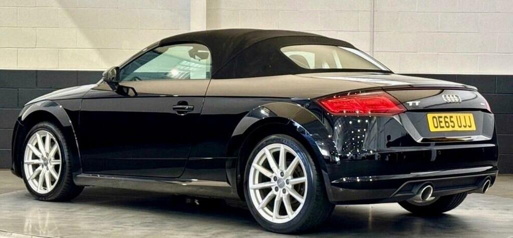 Audi TT Convertible 2.0 Tdi Ultra Sport Roadster Euro 6 S Black #6