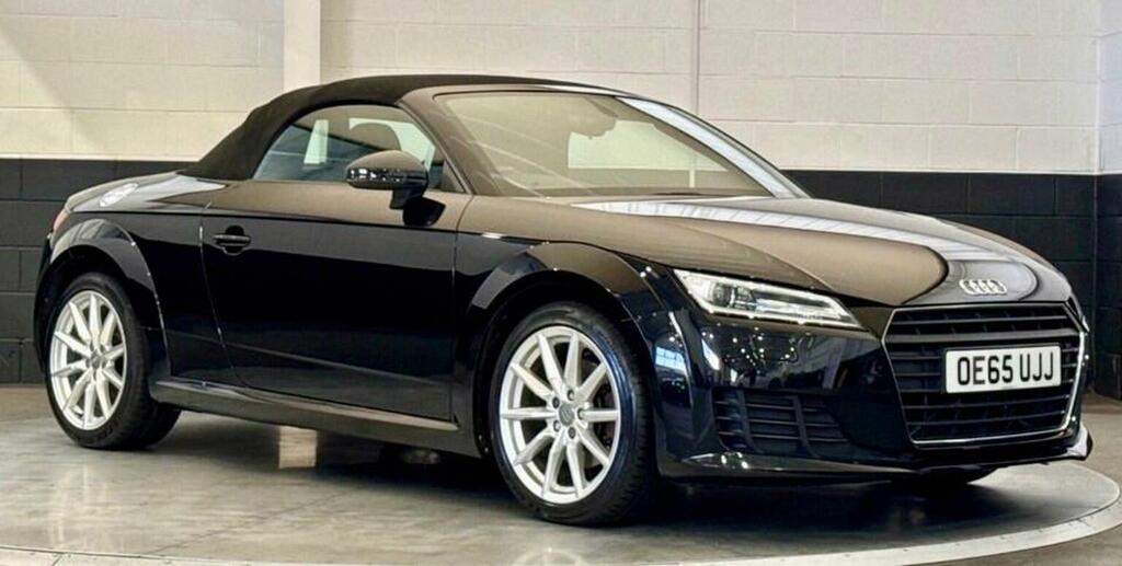 Audi TT Convertible 2.0 Tdi Ultra Sport Roadster Euro 6 S Black #5